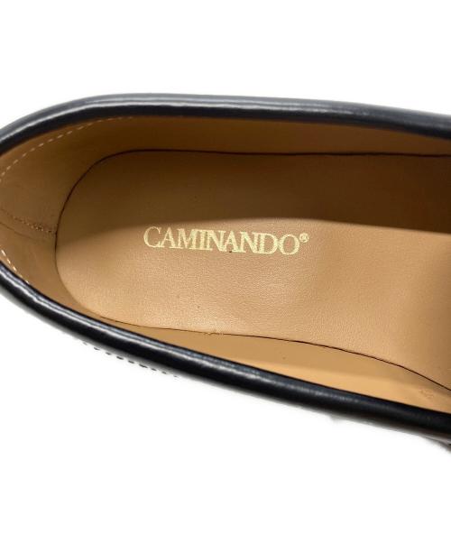 Caminando（カミナンド）Caminando (カミナンド) ビットローファー ブラック サイズ:6の古着・服飾アイテム