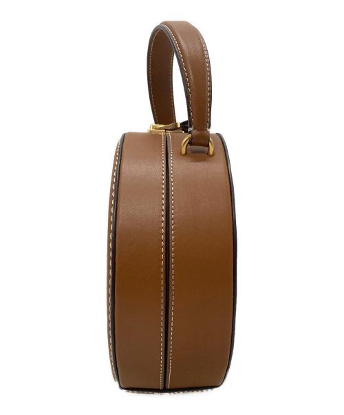 Kate Spade（ケイトスペード）Kate Spade (ケイトスペード) レオパードニードルポイント ハンドバッグ ブラウンの古着・服飾アイテム