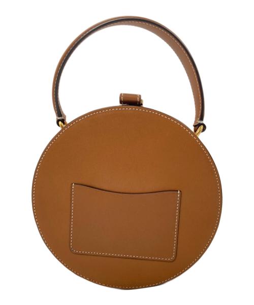 Kate Spade（ケイトスペード）Kate Spade (ケイトスペード) レオパードニードルポイント ハンドバッグ ブラウンの古着・服飾アイテム