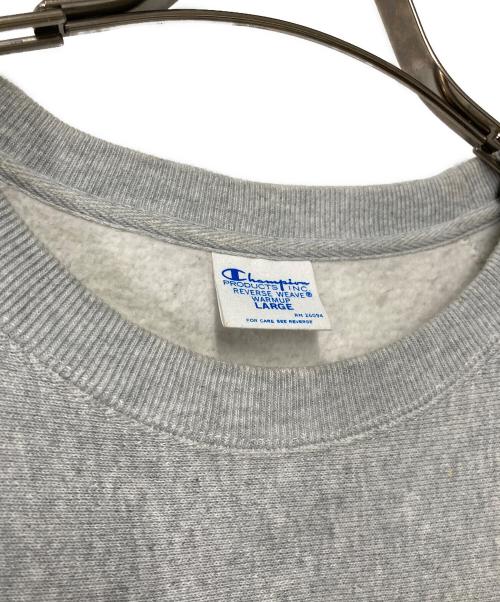 Champion（チャンピオン）Champion (チャンピオン) X-LARGE (エクストララージ) ロゴスウェット グレー サイズ:Lの古着・服飾アイテム