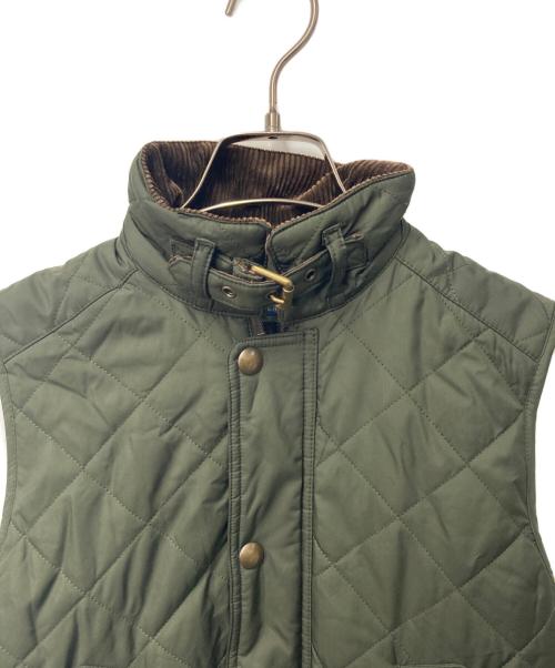 POLO RALPH LAUREN（ポロ・ラルフローレン）POLO RALPH LAUREN (ポロ・ラルフローレン) キルティングベスト カーキ サイズ:XSの古着・服飾アイテム