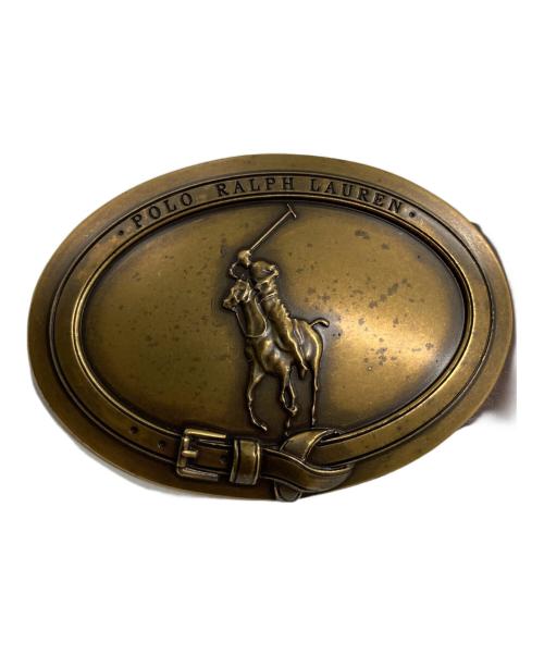 POLO RALPH LAUREN（ポロ・ラルフローレン）POLO RALPH LAUREN (ポロ・ラルフローレン) ポニーバックルレザーベルト ブラウンの古着・服飾アイテム