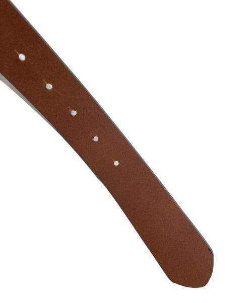 POLO RALPH LAUREN（ポロ・ラルフローレン）POLO RALPH LAUREN (ポロ・ラルフローレン) ポニーバックルレザーベルト ブラウンの古着・服飾アイテム