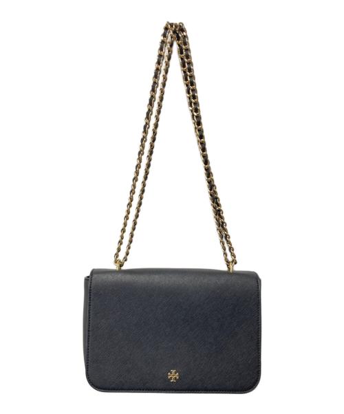 TORY BURCH（トリーバーチ）TORY BURCH (トリーバーチ) 2WAYチェーンショルダーバッグ ブラックの古着・服飾アイテム