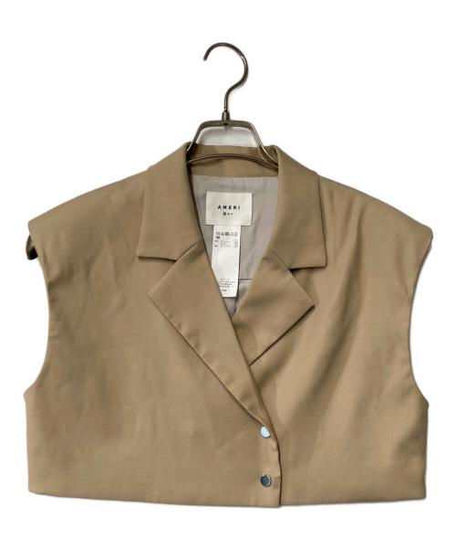 Ameri（アメリ）Ameri (アメリ) MANY WAY SHORT JACKET WITH SKIRT ベージュ サイズ:S 未使用品の古着・服飾アイテム