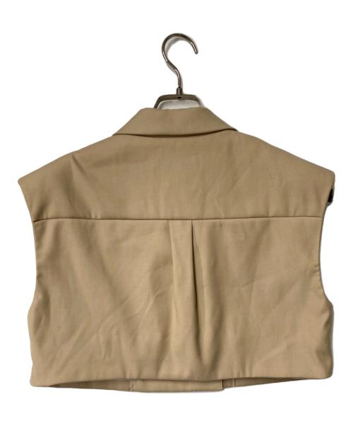 Ameri（アメリ）Ameri (アメリ) MANY WAY SHORT JACKET WITH SKIRT ベージュ サイズ:S 未使用品の古着・服飾アイテム