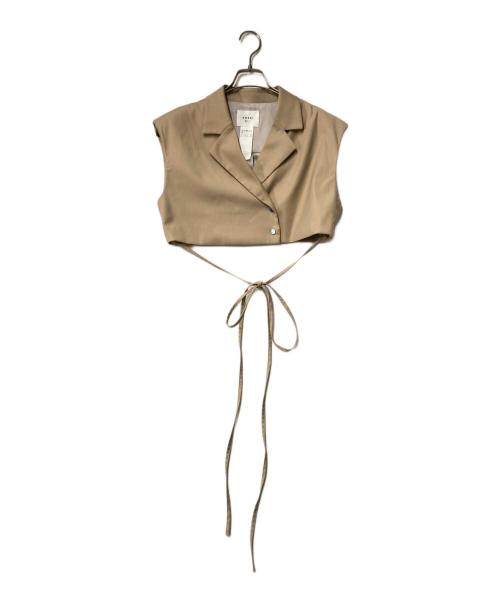 Ameri（アメリ）Ameri (アメリ) MANY WAY SHORT JACKET WITH SKIRT ベージュ サイズ:S 未使用品の古着・服飾アイテム
