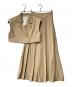 Ameri（アメリ）の古着「MANY WAY SHORT JACKET WITH SKIRT」｜ベージュ