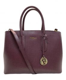 FURLA（フルラ）の古着「2WAYショルダーバッグ」｜ボルドー