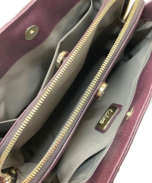 FURLA（フルラ）FURLA (フルラ) 2WAYショルダーバッグ ボルドーの古着・服飾アイテム