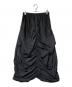 BASE CALM（ベースカルム）の古着「Gather Skirt」｜ブラック