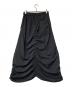 BASE CALM (ベースカルム) Gather Skirt ブラック サイズ:1：8000円