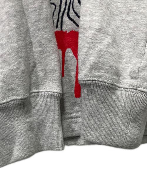 COMME des GARCONS HOMME DEUX（コムデギャルソン オム ドゥ）COMME des GARCONS HOMME DEUX (コムデギャルソン オム ドゥ) プリントスウェット グレー サイズ:Mの古着・服飾アイテム