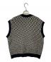 Needles (ニードルズ) ニットベスト ホワイト×ブラック サイズ:XS：14000円