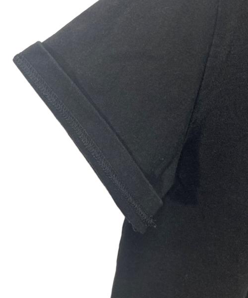 sacai（サカイ）sacai (サカイ) LOVE OVER BLUES コットン バックプリント 半袖Ｔシャツ ブラック サイズ:1の古着・服飾アイテム
