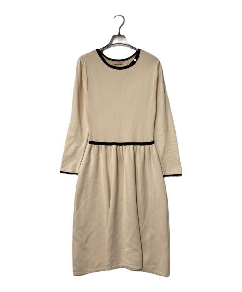 TOCCA（トッカ）TOCCA (トッカ) ニットワンピース ベージュ サイズ:Ｍの古着・服飾アイテム