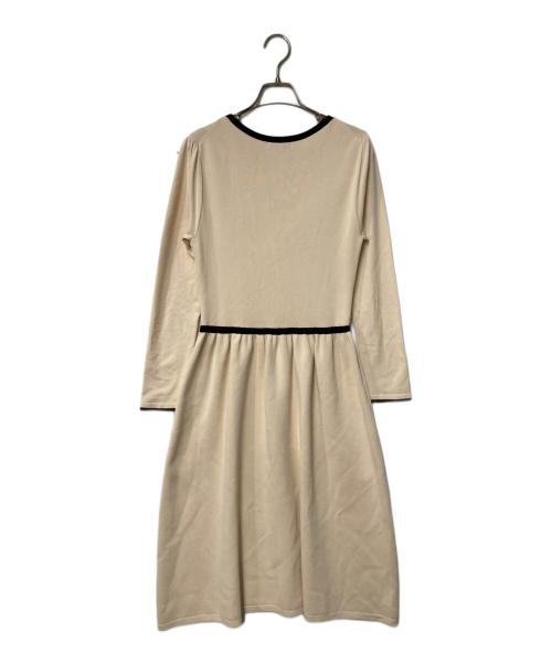 TOCCA（トッカ）TOCCA (トッカ) ニットワンピース ベージュ サイズ:Ｍの古着・服飾アイテム