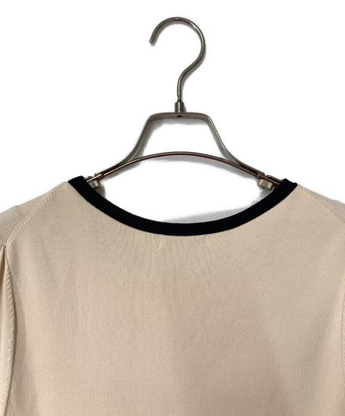 TOCCA（トッカ）TOCCA (トッカ) ニットワンピース ベージュ サイズ:Ｍの古着・服飾アイテム
