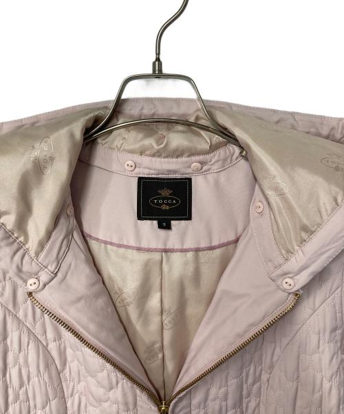 TOCCA（トッカ）TOCCA (トッカ) LAURA コート ピンク サイズ:Mの古着・服飾アイテム