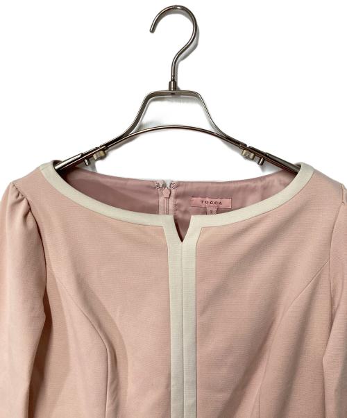 TOCCA（トッカ）TOCCA (トッカ) ブラウスワンピース ピンク サイズ:2の古着・服飾アイテム
