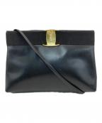 Salvatore Ferragamoサルヴァトーレ フェラガモ）の古着「ショルダーバッグ」｜ブラック