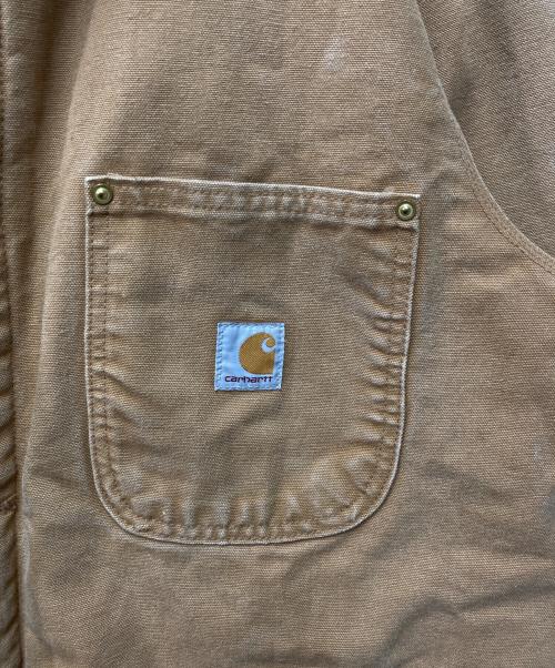 CarHartt（カーハート）CarHartt (カーハート) ダックチョアコート ジャケット ブラウン サイズ:Mの古着・服飾アイテム
