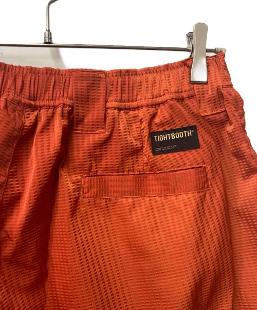 TIGHTBOOTH PRODUCTION（タイトブースプロダクション）TIGHTBOOTH PRODUCTION (タイトブースプロダクション) SEERSUCKER BALLOON PANTS オレンジ サイズ:Mの古着・服飾アイテム