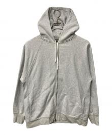 BATONER（バトナ―）の古着「JUMBERCA URAKE ZIP UP PARKA」｜グレー