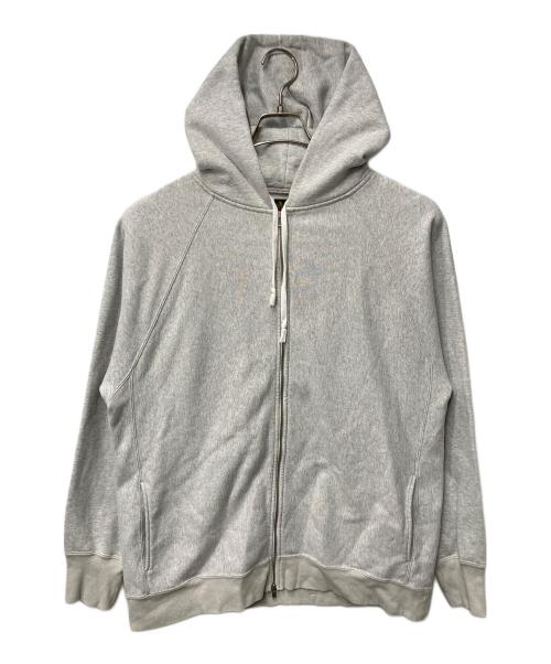 BATONER（バトナ―）BATONER (バトナ―) JUMBERCA URAKE ZIP UP PARKA グレー サイズ:3の古着・服飾アイテム