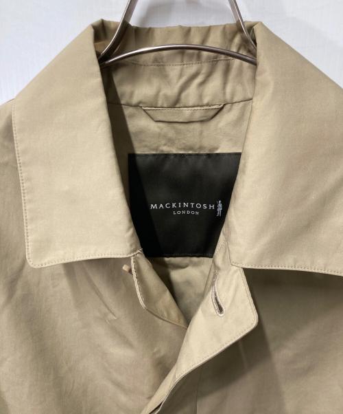 MACKINTOSH LONDON（マッキントッシュ ロンドン）MACKINTOSH LONDON (マッキントッシュ ロンドン) ステンカラーコート ベージュ サイズ:38の古着・服飾アイテム