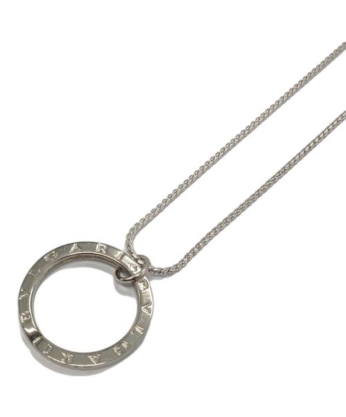 BVLGARI（ブルガリ）BVLGARI (ブルガリ) シルバーサークルロゴネックレス シルバーの古着・服飾アイテム