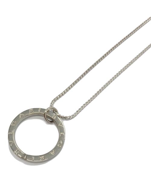 BVLGARI（ブルガリ）BVLGARI (ブルガリ) シルバーサークルロゴネックレス シルバーの古着・服飾アイテム