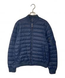 POLO RALPH LAUREN（ポロ・ラルフローレン）の古着「MA-1ダウンジャケット」｜ネイビー