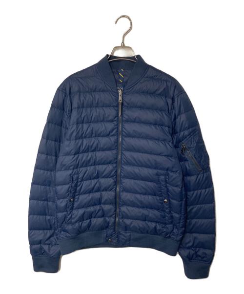 POLO RALPH LAUREN（ポロ・ラルフローレン）POLO RALPH LAUREN (ポロ・ラルフローレン) MA-1ダウンジャケット ネイビー サイズ:Sの古着・服飾アイテム