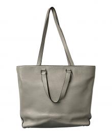 COACH（コーチ）の古着「ワーナー デュアル ハンドル トート バッグ」｜グレー