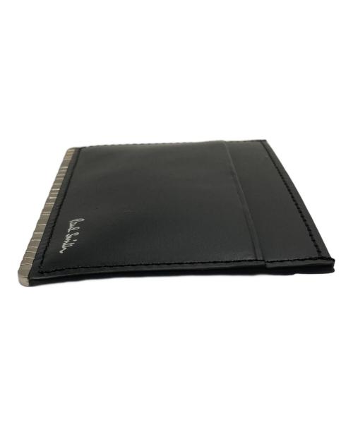 PAUL SMITH（ポールスミス）Paul Smith (ポールスミス) カードケース ブラックの古着・服飾アイテム