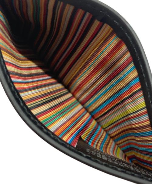 PAUL SMITH（ポールスミス）Paul Smith (ポールスミス) カードケース ブラックの古着・服飾アイテム