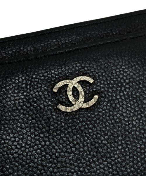 CHANEL（シャネル）CHANEL (シャネル) カードケース ブラックの古着・服飾アイテム