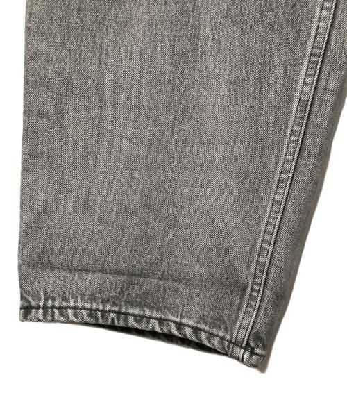 YLEVE（イレーヴ）YLEVE (イレーヴ) 13.5oz DENIM BAGGY FADE グレー サイズ:4の古着・服飾アイテム