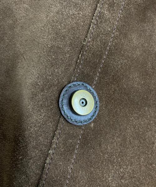 COACH（コーチ）COACH (コーチ) スエードショルダーバッグ ブラウンの古着・服飾アイテム
