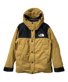 THE NORTH FACE（ザ ノース フェイス）の古着「マウンテンダウンジャケット」｜ブラウン×ブラック