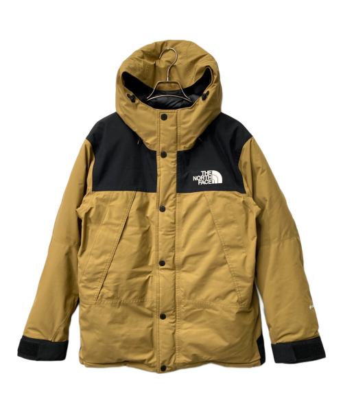 THE NORTH FACE（ザ ノース フェイス）THE NORTH FACE (ザ ノース フェイス) マウンテンダウンジャケット ブラウン×ブラック サイズ:Mの古着・服飾アイテム
