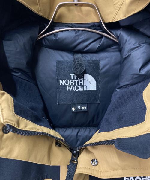 THE NORTH FACE（ザ ノース フェイス）THE NORTH FACE (ザ ノース フェイス) マウンテンダウンジャケット ブラウン×ブラック サイズ:Mの古着・服飾アイテム