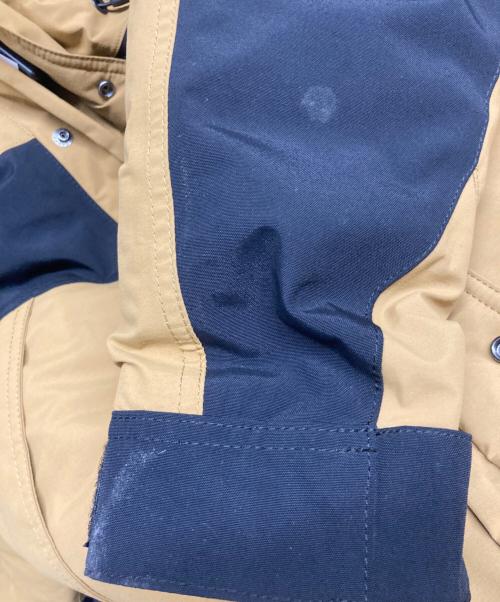 THE NORTH FACE（ザ ノース フェイス）THE NORTH FACE (ザ ノース フェイス) マウンテンダウンジャケット ブラウン×ブラック サイズ:Mの古着・服飾アイテム