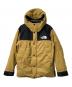 THE NORTH FACE（ザ ノース フェイス）の古着「マウンテンダウンジャケット」｜ブラウン×ブラック