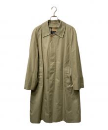 Burberry's（バーバリーズ）の古着「ステンカラーコート」｜グリーン
