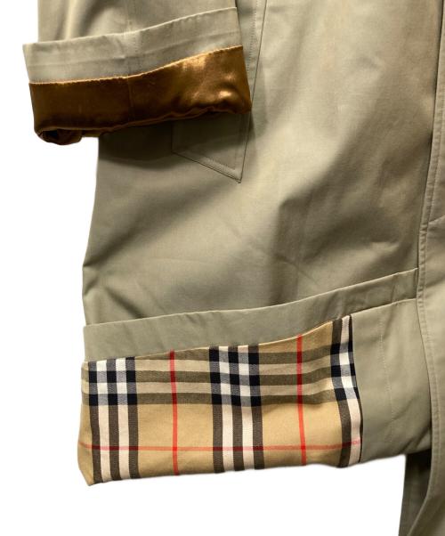 Burberry's（バーバリーズ）Burberry's (バーバリーズ) ステンカラーコート グリーン サイズ:不明の古着・服飾アイテム