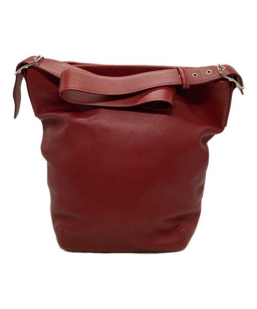 COACH（コーチ）COACH (コーチ) ワンショルダーバッグ レッドの古着・服飾アイテム