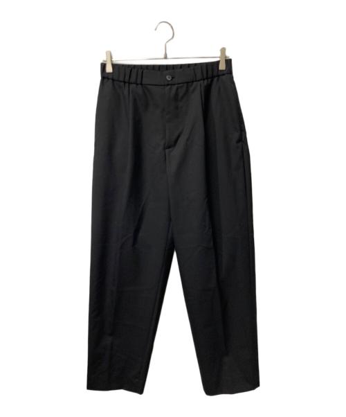 ATON（エイトン）ATON (エイトン) WOOL TROPICAL WIDE EASY PANTS ブラック サイズ:04の古着・服飾アイテム