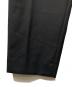 中古・古着 ATON (エイトン) WOOL TROPICAL WIDE EASY PANTS ブラック サイズ:04：14000円